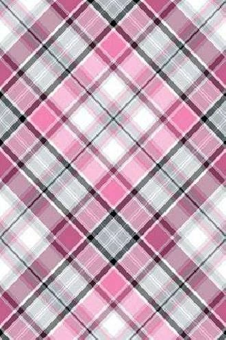 Papel de parede xadrez rosa e cinza