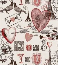 Papel de parede amor em paris 2044-5230