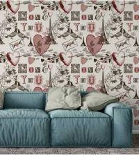 Papel de parede amor em paris 2044-5232