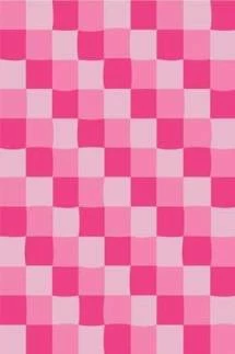 Papel de parede xadrez rosa com branco