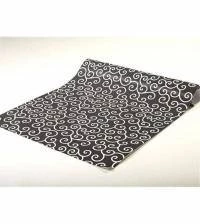 Papel parede arabescos branco e preto 2073-5316