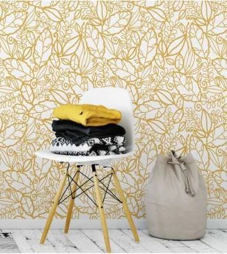 Papel de parede Minimalista em Tons de Laranja