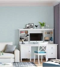 Papel de parede vitral verde 2094-5363