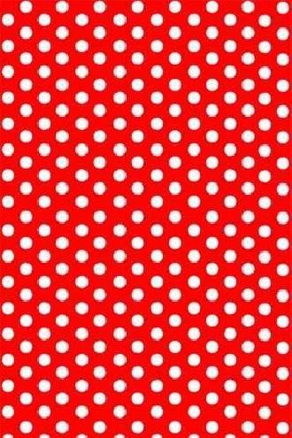 Papel de parede estilo Poá com bolinhas brancas