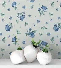 Papel de parede flores azuis 2120-5429