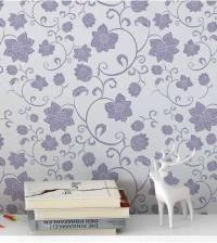 Papel de parede com flores lilás 2122-5437