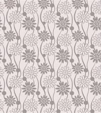 Papel de parede desenho floral cinza 2125-5444