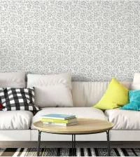 Papel de parede floral em tons claros 2128-5459
