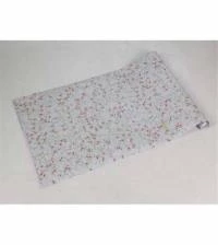 Papel de parede flores e poá vintage 2129-5461