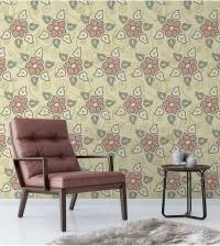 Papel de parede floral para sala 2133-5474