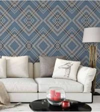 Papel de parede casual tons de azul 2136-5483