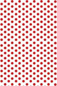Papel de parede Poá bolinha vermelhas