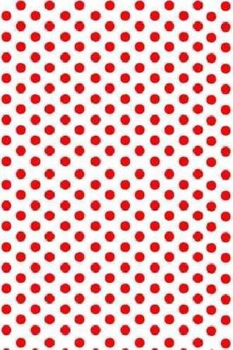 Papel de parede Poá bolinha vermelhas