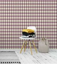 Papel de parede casual xadrez 2146-5515