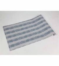 Papel de parede com listras em tons de azul e bege 2151-5529