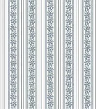 Papel de parede listrado azul floral 2156-5543