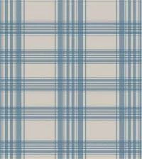Papel de parede xadrez em tons de azul 2158-5549