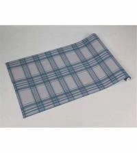 Papel de parede xadrez em tons de azul 2158-5550