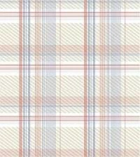 Papel de parede xadrez bege vermelho e azul 2163-5564