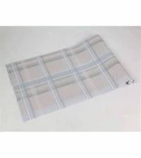 Papel de parede xadrez em tons pasteis de verde e amarelo 2165-5571