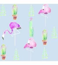 Papel de parede flamingos e cactos 2174-5604