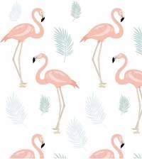 Papel de parede de Flamingo com fundo claro 2176-5607