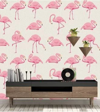Papel de parede Flamingo