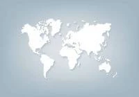 Papel de Parede Mapa do Mundo Escritório 2201-5759