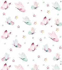 Papel de parede borboletas rosas 2214-5795