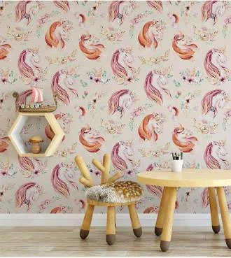 Papel de parede unicórnio magico