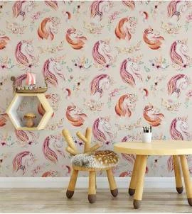 Papel de parede unicórnio magico