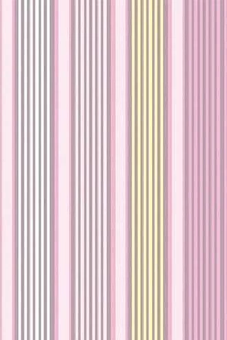 Papel de parede listrado rosa amarelo cinza