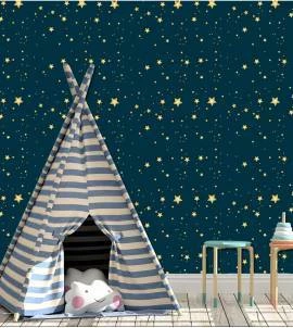 Papel de parede noite estrelada
