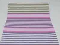 Papel de parede listrado rosa amarelo cinza 477-583