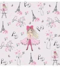 Papel de parede francesinha floral 2234-5835