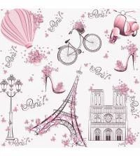 Papel de parede paris feminino 2235-5837