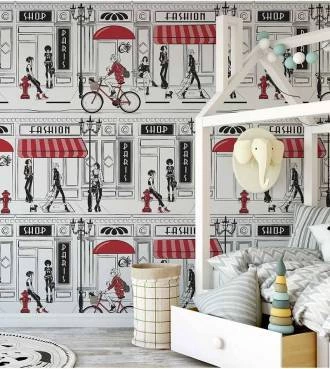 Papel de parede jornal Paris