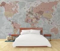 Papel de Parede Mapa do Mundo Executivo 1586-5852