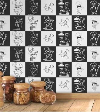 Azulejo adesivo master chef