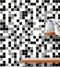 Pastilha adesiva preta branco e cinza 2264-5881