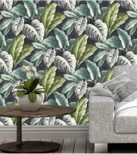 Papel de parede folhas tropicais 2281-5909