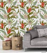 Papel de parede de folhas e flores 2285-5917