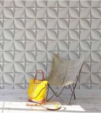 Papel de parede gesso quadrado e ondulado 2286-5919