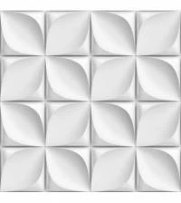 Papel de parede gesso quadrado e ondulado 2286-5920