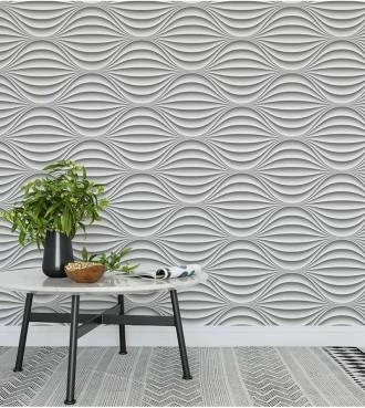 Papel de parede 3D ondas