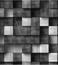 Papel de parede quadriculado 3D 2291-5930