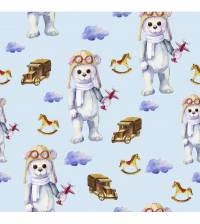 Papel de parede infantil ursos 2299-5945