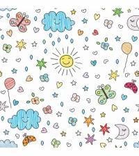 Papel de parede adesivo infantil 2301-5949