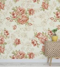 Papel de parede rose bege clássico 2315-5971