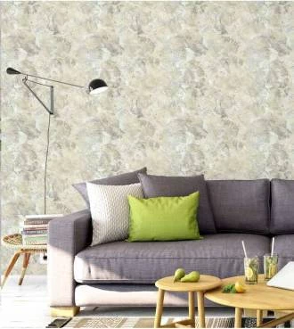 Papel de parede imitando concreto